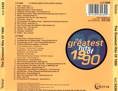 Greatest Hits of 1990 r