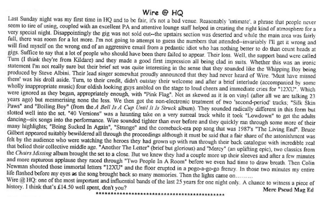Wire review